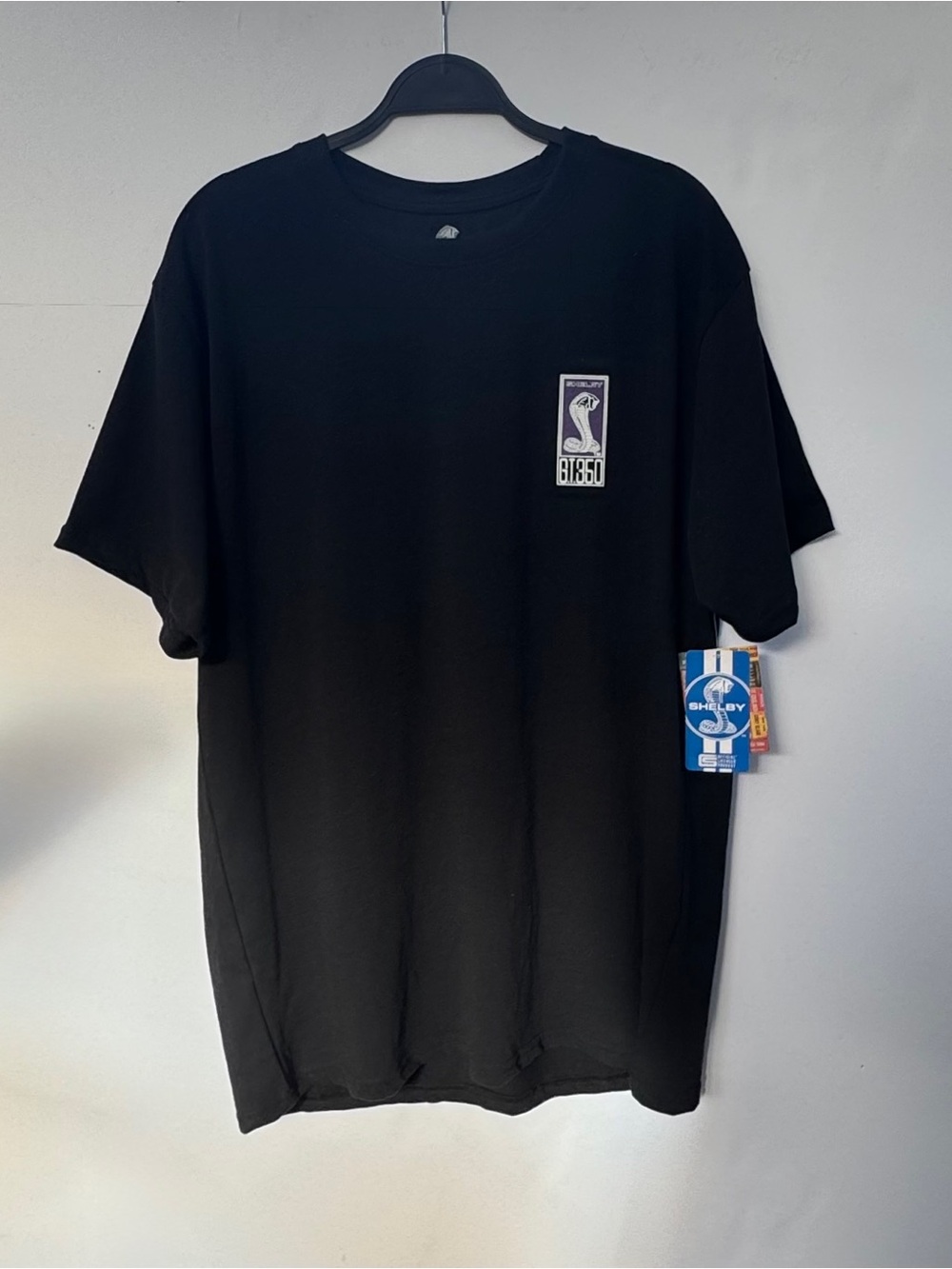 Men's Shelby GT 350 Road Trip Black Graphic T-Shirt - XXL NWT